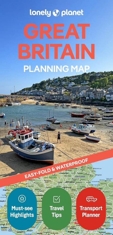 Lonely Planet Great Britain Planning Map by Lonely Planet Folded Book