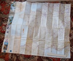 FRANCE MAP routes & Autoroutes map, sheet 901 – 1996