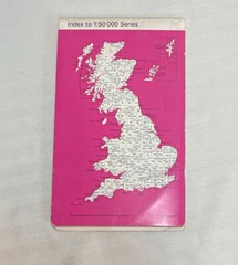 OS Ordnance Survey Map Bournemouth Purbeck Poole Landranger Sheet 195