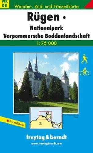 Freytag-Berndt WK D8 Rügen Island – National Park Vorpommersch (Map) (UK IMPORT)