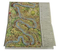 The Mosel And The Saar 1954 Illustrated German Map Remarks and References PB