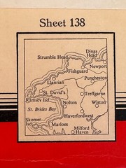 Ordnance Survey Seventh Edition One-Inch Wales Map Bundle
