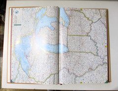 National Geographic Atlas of the World 10th Edition Vachetta Leather Hardcover