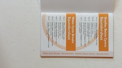 Wales Cycle Breaks Saundersfoot Pembrokeshire New map English / Welsh