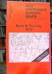 MAP OF Bank & The City 1873 London Large Scale Sheet 7.66 NEW