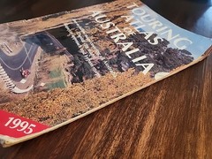 Touring Atlas Of Australia 1995 Map PB Large Book