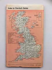 Vintage Ordnance Survey Map No.129 Ludlow