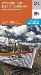 Woodbridge and Saxmundham (Map) OS Explorer Map