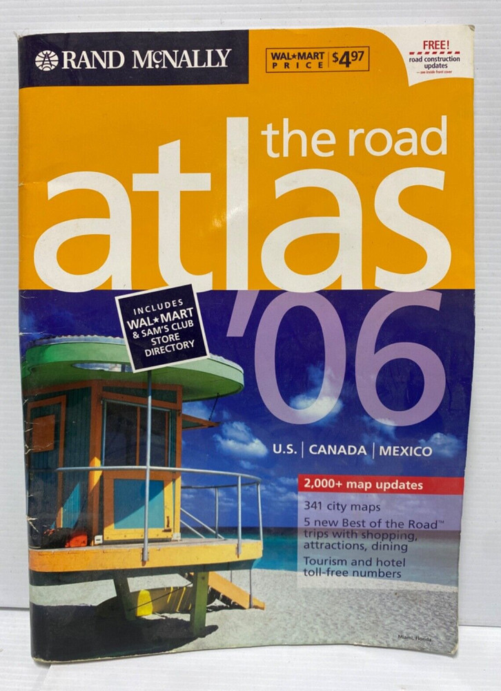 The Road Atlas Travel 2006 US, Canada, Mexico – Rand McNally Paperback