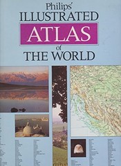 Philip’s Illustrated Atlas of the World Book The Fast Free Shipping