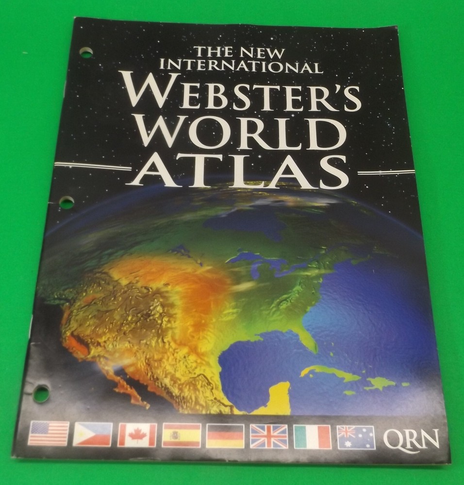 The New International Webster’s World Atlas – 2006 – Notebook size