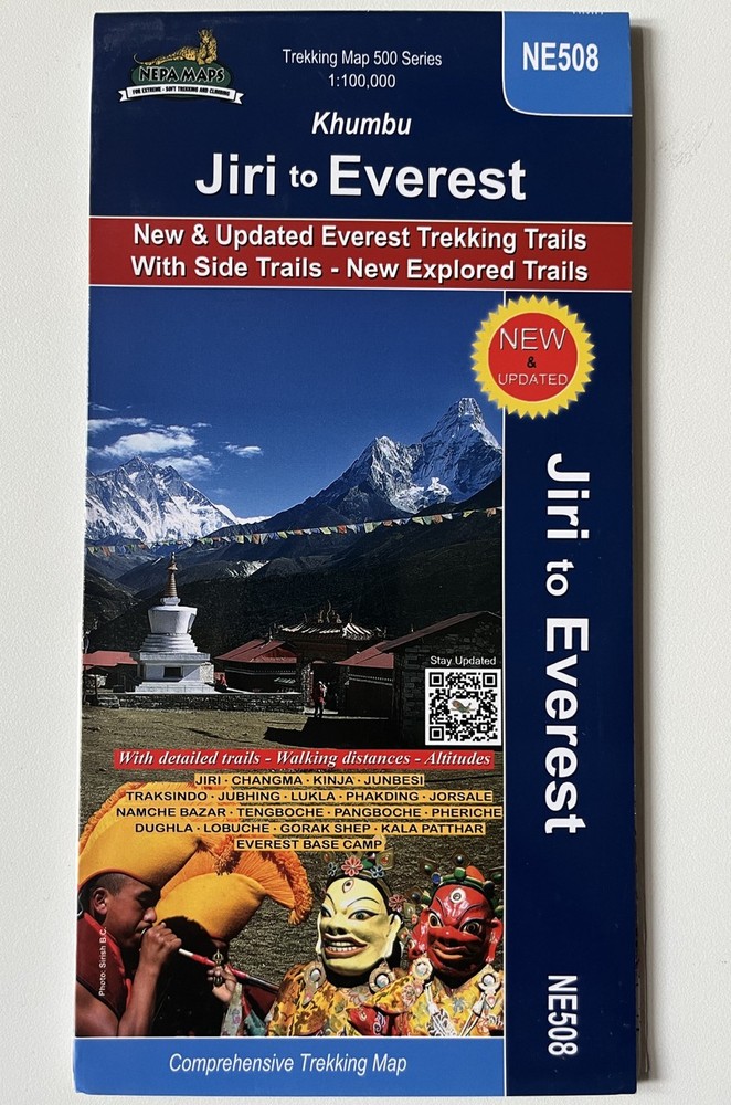 Khumbu – Jiri to Everest Map