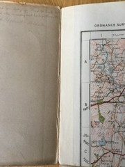 1928 Ordnance Survey One Inch Contoured Road Map 20 Kirkby Lonsdale And Hawes