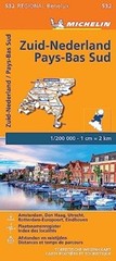 Netherlands South – Michelin Regional Map 532 by Michelin (Sheet map, folded)