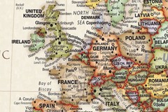 18*29/24*36inch World Map Wall Chart Art Poster World Map Poster Educational