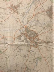 1990 Ordnance Survey Pathfinder Map 1117 SP 60/70 Thame (inc Haddenham & Chinnor