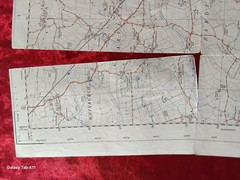 Vintage Ordnance Survey Map Hingham TG00 OS First Series 1950s Folding Map