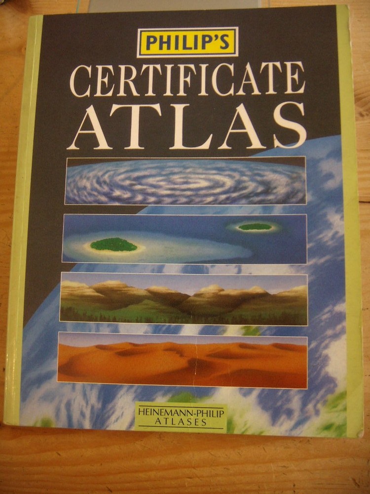 PHILIP’S CERTIFICATE ATLAS HEINEMANN-PHILIP 1992