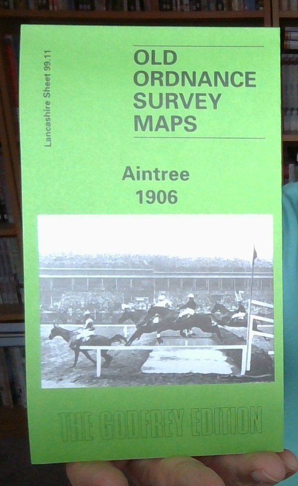 MAP OF Aintree 1906 Lancashire Sheet 99.11 by Kay Parrott NEW 9780850549614
