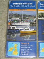 Touring Maps of Great Britain & Ireland – set of 8 maps – 2007 – 1:400,000