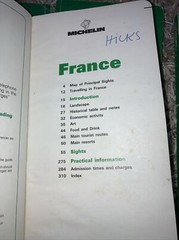 Tourist Guides Of Europe X15 Vintage Michelin Mainly France with Maps Travel
