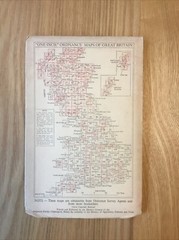 1957 Ordnance Survey One Inch Seventh Series Map 95 Blackburn And Burnley