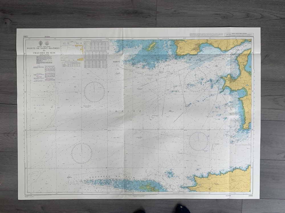 Admiralty Chart 2350 – Pointe de Saint-Mathieu Sheet