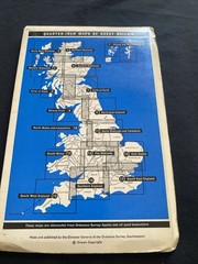 The Midlands Ordnance Survey Quarter Inch Map #13 (1292)