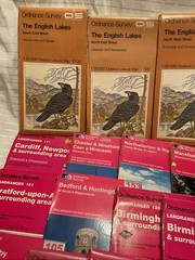 x33 Ordinance Survey Maps – Various Locations – Job Lot – See Photos.