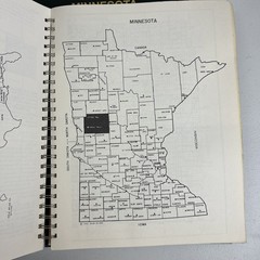 Pictorial Atlas of Otter Tail County Minnesota 1993 Battle Lake Volume 1 & 2