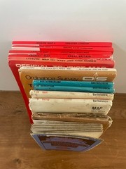 Job Lot 12 Vintage Maps Bartholomew Half Inch Ordnance Survey Estate Publication