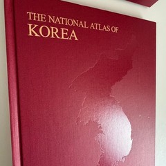 The National Atlas of Korea 2009 Hardcover Book with Slipcase NGII English Ed