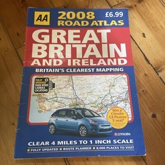 AA 2008 Road Atlas Great Britain and Ireland – Britain’s Clearest Mapping