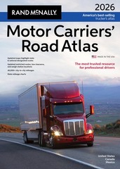 MOTOR CARRIERS’ ROAD ATLAS 2026: UNITED STATES, CANADA, MEXICO (RAN… Rand Mcna