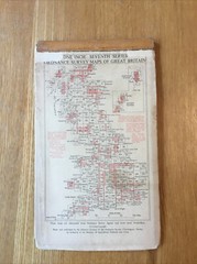 1959 Ordnance Survey One Inch Seventh Series Map 169 Aldershot (incl Haslemere )