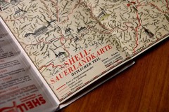 Shell Sauerlandkarte – Östlicher Teil, Illustrated German Road Map 1:150,000