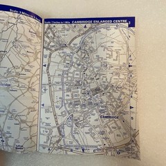 Local Red Book Cambridge Great Shelford Histon Sawston Travel Map Guide Atlas