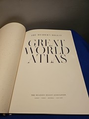 The Reader’s Digest – Great World Atlas – Very Large Print Hardcover