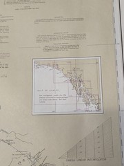 NOAA Chart 16016 Dixon Entrance Cape Elias Alaska 33in x 44in Map