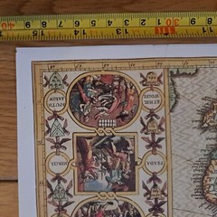 Tudor map of the British Isles by John Speed
