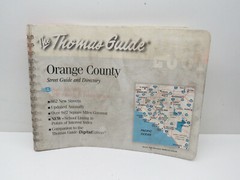 The Thomas Guide 2001 Orange Country California Street Guide and Directory