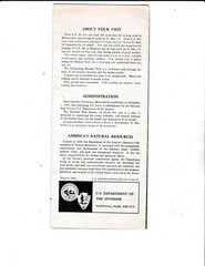 gran quivira national monument reference with map New Mexico 1966 softcover
