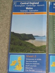 Touring Maps of Great Britain & Ireland – set of 8 maps – 2007 – 1:400,000