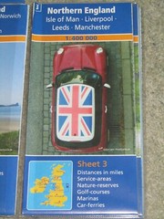 Touring Maps of Great Britain & Ireland – set of 8 maps – 2007 – 1:400,000