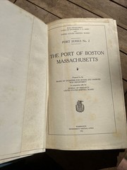 Corps Of Eng. Port Series No. 2 Port Of Boston , MA 1922 ORIGINAL Hard Back