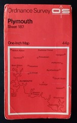 Ordnance Survey One-Inch Map, Sheet 187: Plymouth (1972).