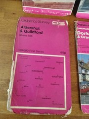 O/S Maps 176 -177 West – East London 179 Canterbury 186 Aldershot 187 Dorking