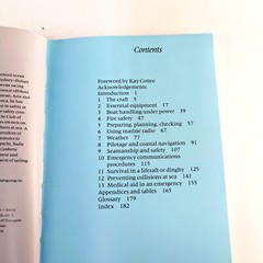 SEA SAFETY FOR SMALL CRAFT ~ Edited by Teki Dalton