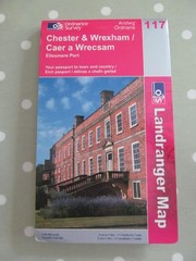 OS LANDRANGER MAP 117 CHESTER & WREXHAM ORDNANCE SURVEY