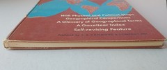 Vintage Encyclopedia Britannica World Atlas 1949 Hammond maps oversized book